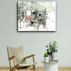 Black And White Wall Art Kanvas Tablo