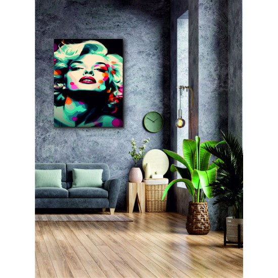 Marilyn Monroe Art Kanvas Tablo